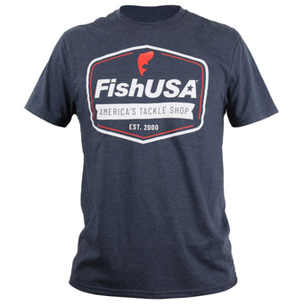 FishUSA Blue Wave Short Sleeve T-Shirt