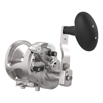 Avet MXJ MC Raptor Plus Two-Speed Lever Drag Conventional Reel color Silver Right Hand