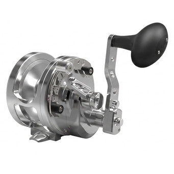 Avet HXJ MC Raptor Three-Speed Lever Drag Conventional Reel color Silver Right Hand