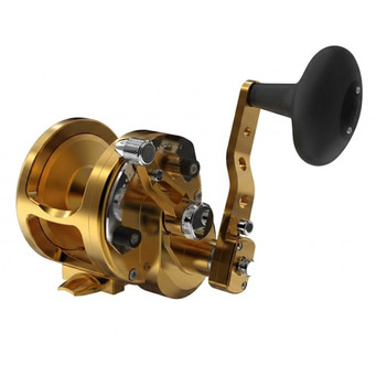 Avet JX MC Raptor Two-Speed Lever Drag Conventional Reel color Gold LIVE