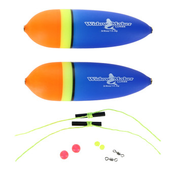 Widow Maker Lures GuideLine Slip Floats size 3/8 oz. with all included beads, slips and swivels