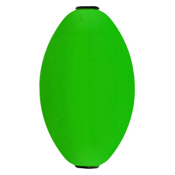 Eagle Claw Foam Oval Slip Float color Green