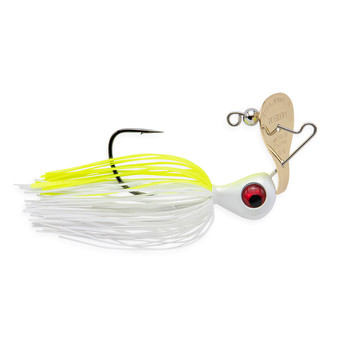 Keitech Rumblade Bladed Jig color Chartreuse White