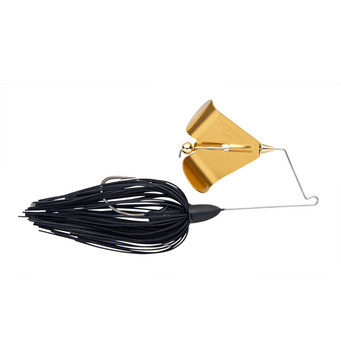 Keitech Tee Bone Buzzbait color Black - Gold Blade