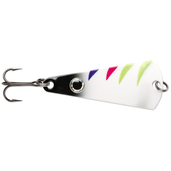 VMC Tingler Spoon color Glow Black Wonderbread