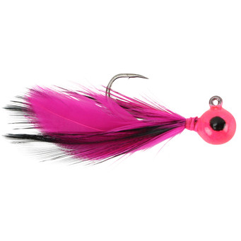 Hawken AeroJig ZipZip Jigs color Cerise Black Cerise