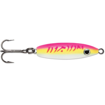 VMC Rattle Spoon color Glow Pink Fire UV