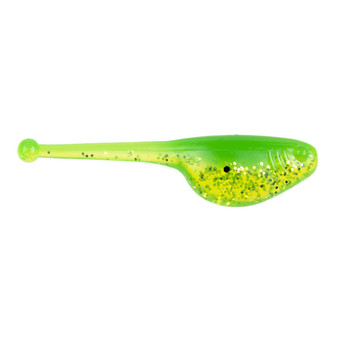 Strike King Mr. Crappie ShadPole Soft Baits color Electric Lime