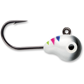VMC Tungsten Tubby Jigs color Glow Black Wonderbread