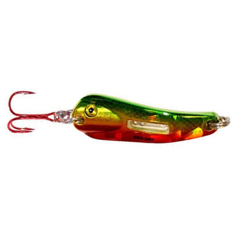 Northland Buck-Shot Flutter Spoon color Golden Perch