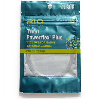 RIO Powerflex Plus Tapered Leader - 2-Pack