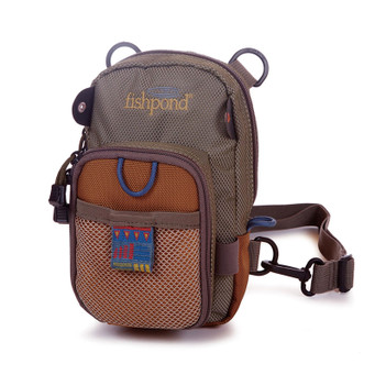 Fishpond San Juan Vertical Chest Pack Sand-Saddle Brown