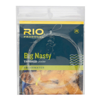 RIO Big Nasty Tapered Leader in packaging