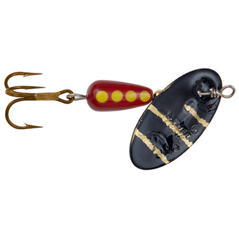 Panther Martin Classic Regular Spinner color Black Zebra