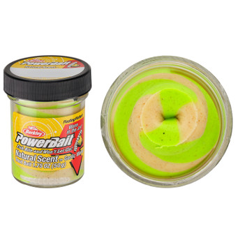 Berkley PowerBait Natural Scent Trout Bait Dough scent Garlic Worm colorTequila Lime