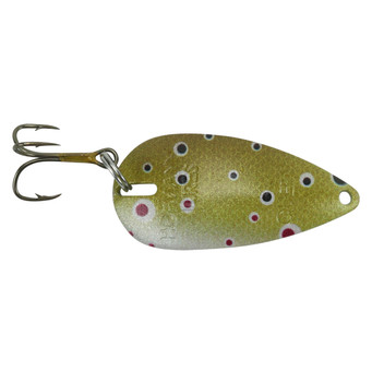 Hofmann's Lures Spinning Queen Spoon color Brown Trout 