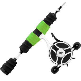 13 Fishing Ice Reel Anchor Wrap Bands (rod and reel not included) 