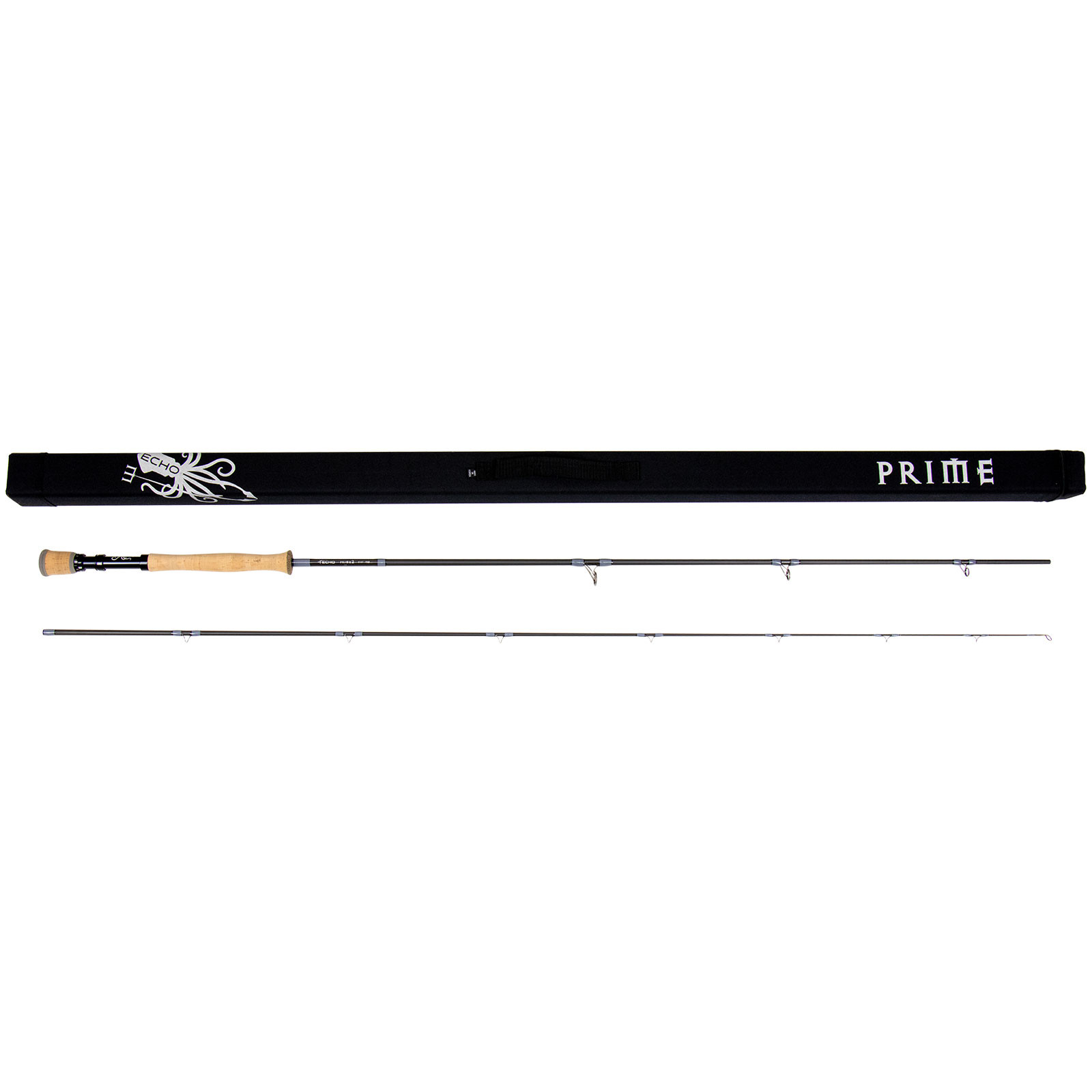 Echo Prime Fly Rod model ECHOPR28810 next to case