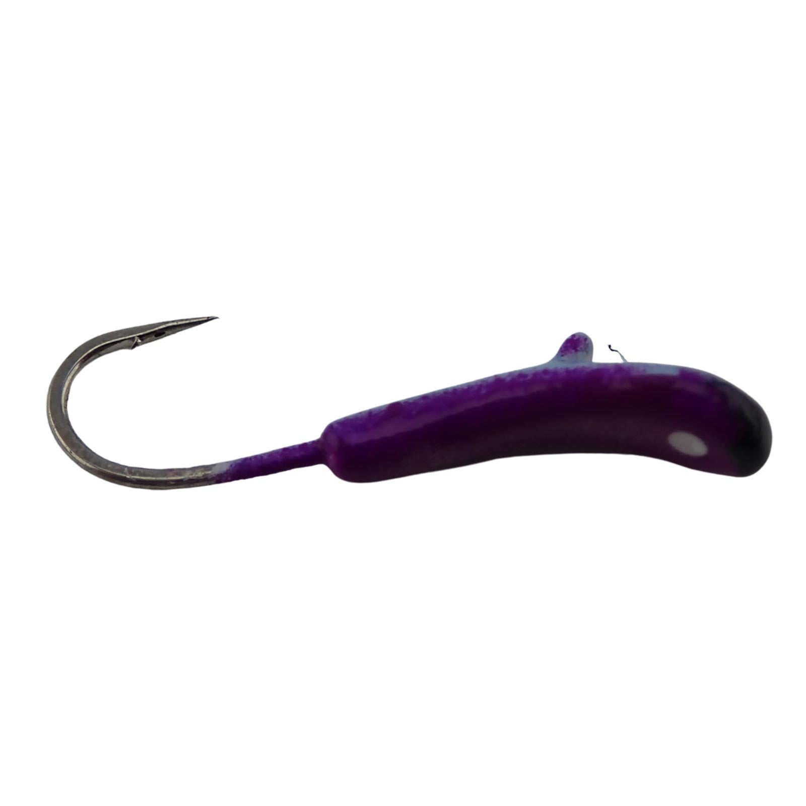 Widow Maker Lures Dragon Fly Series Tungsten Jig color Light Blue Purple Black Side
