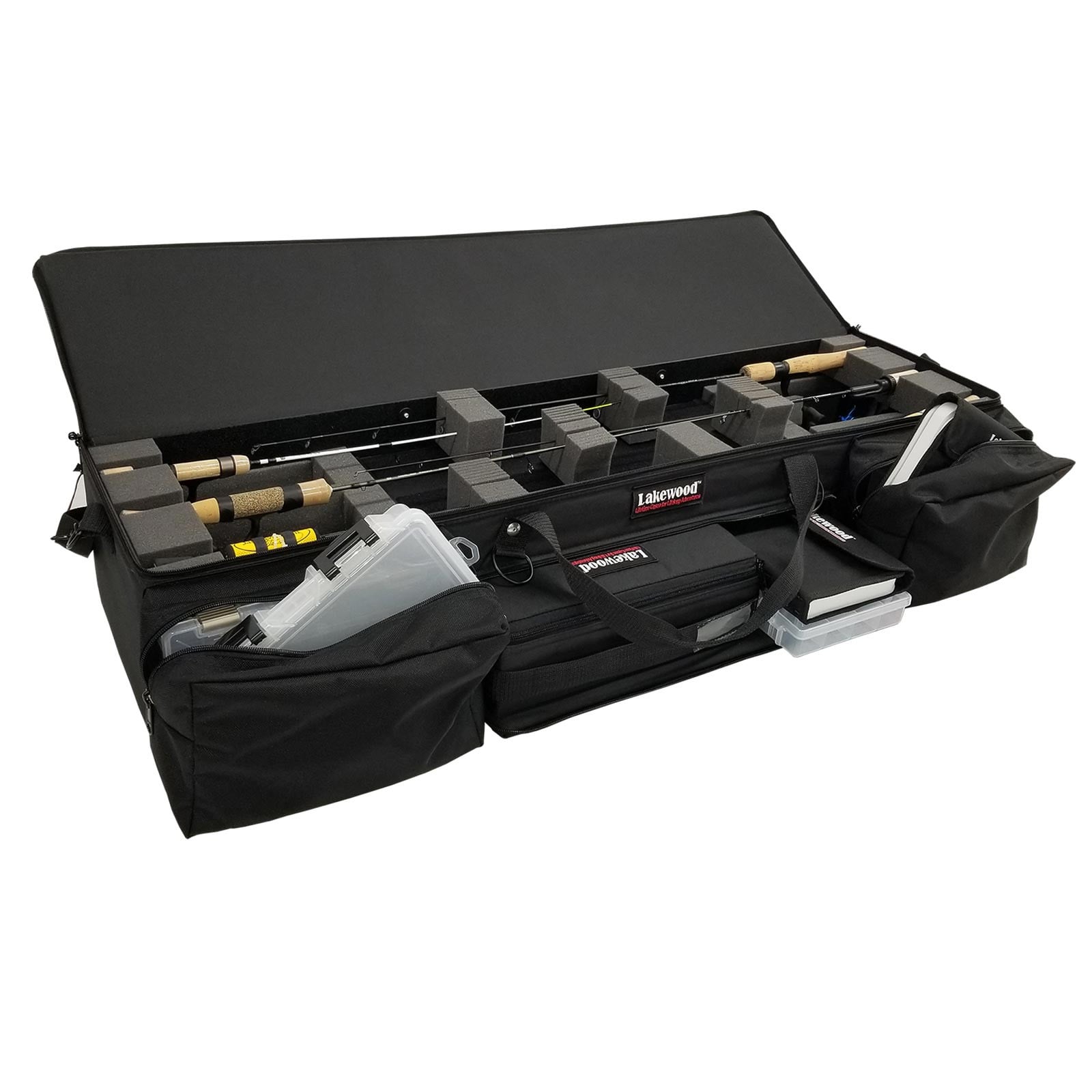 Lakewood The Greenback Ice Rod Case side view