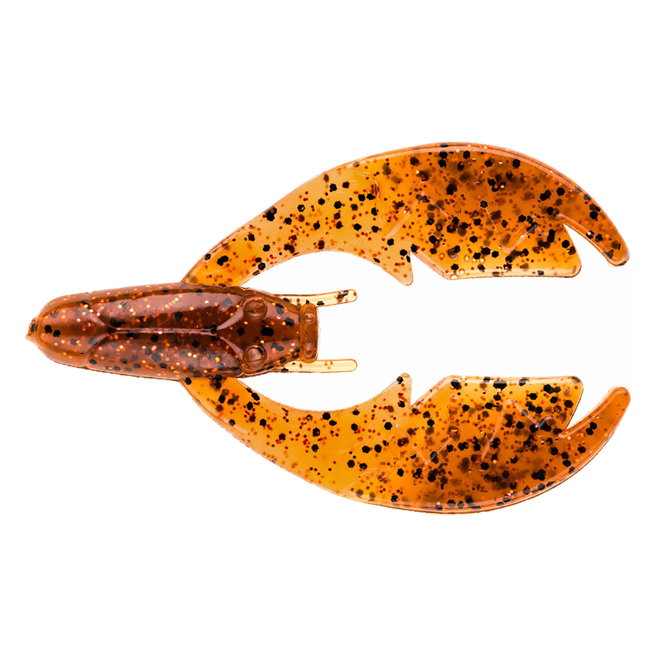 NetBait BaitFuel Infused Paca Chunk Soft Bait in Crawfish, a flapping jig trailer with natural action and scent dispersion.