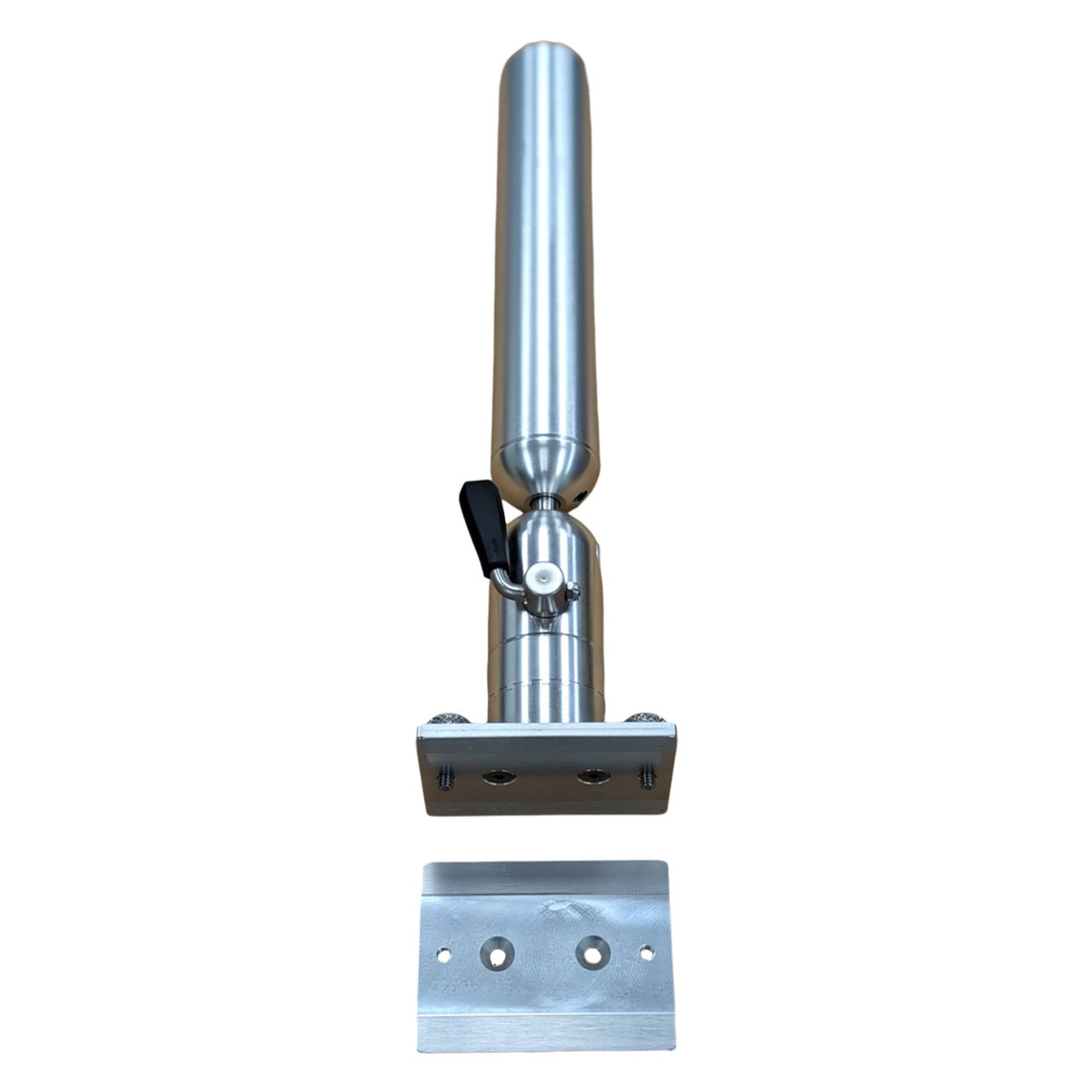 Cisco Single Tube Rod Holder on Thumbscrew Mount with thumbscrew mount disassembled