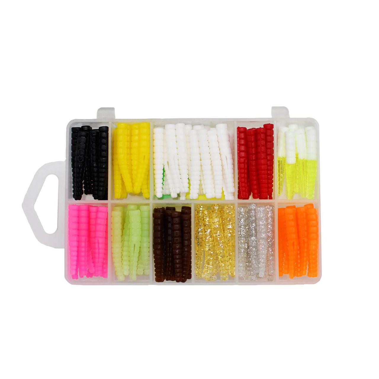 Leland's Lures Trout Magnet Big Kit split tail grub bodies