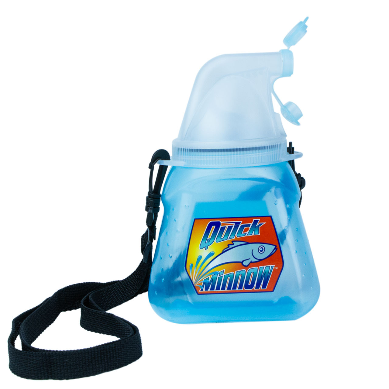 Quick Minnow portable bait dispenser