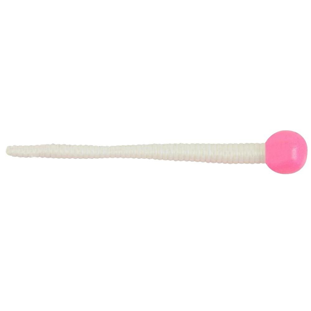 Berkley PowerBait Garlic Scent Floating Mice Tail color Bubblegum-White