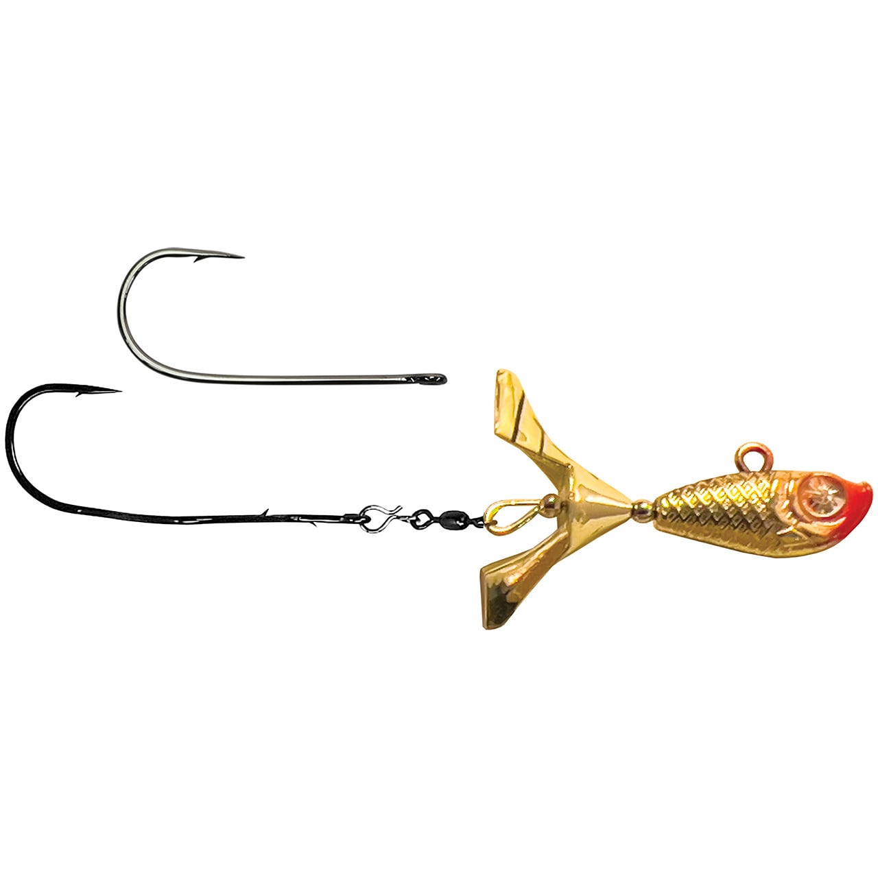 Kalin's Google Eye Tungsten Search Bait color Clown with interchangeable hook