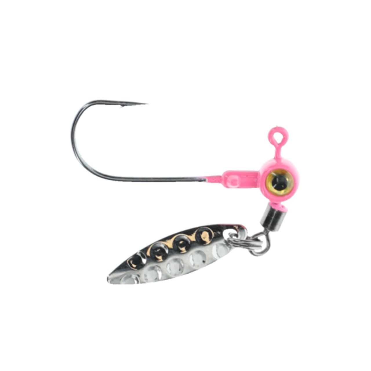 Strike King Mr. Crappie Sausage Head - Under Spin color Pink