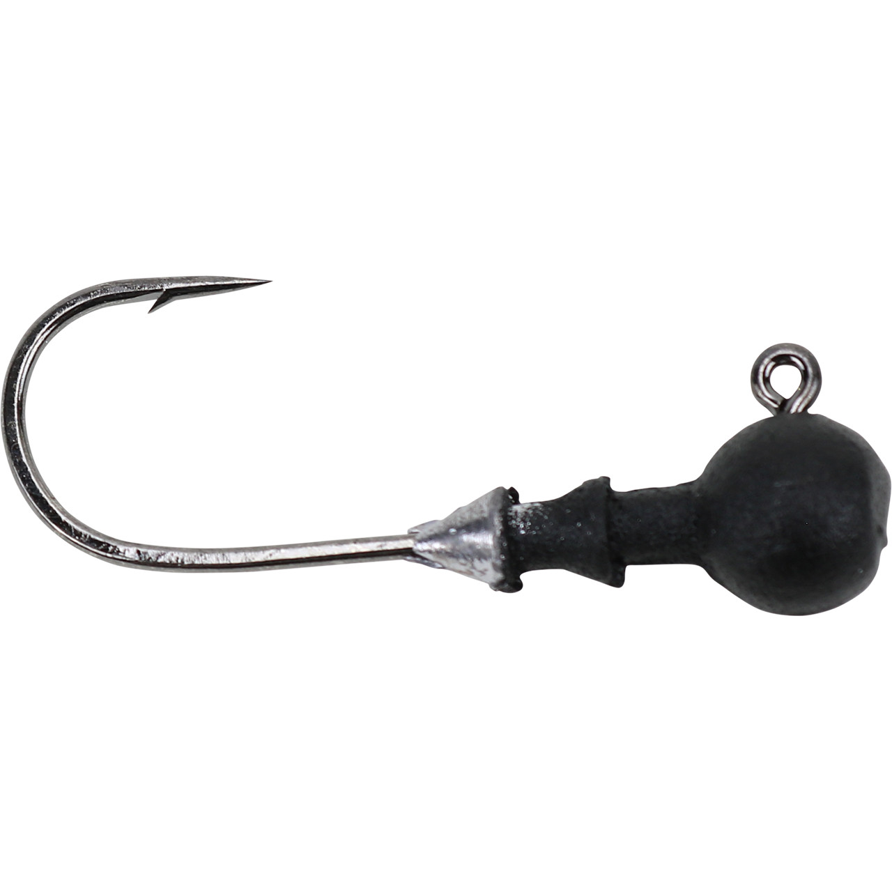 Great Lakes Finesse Stealth Ball Head Jig color Black Matte Size 1/8oz.