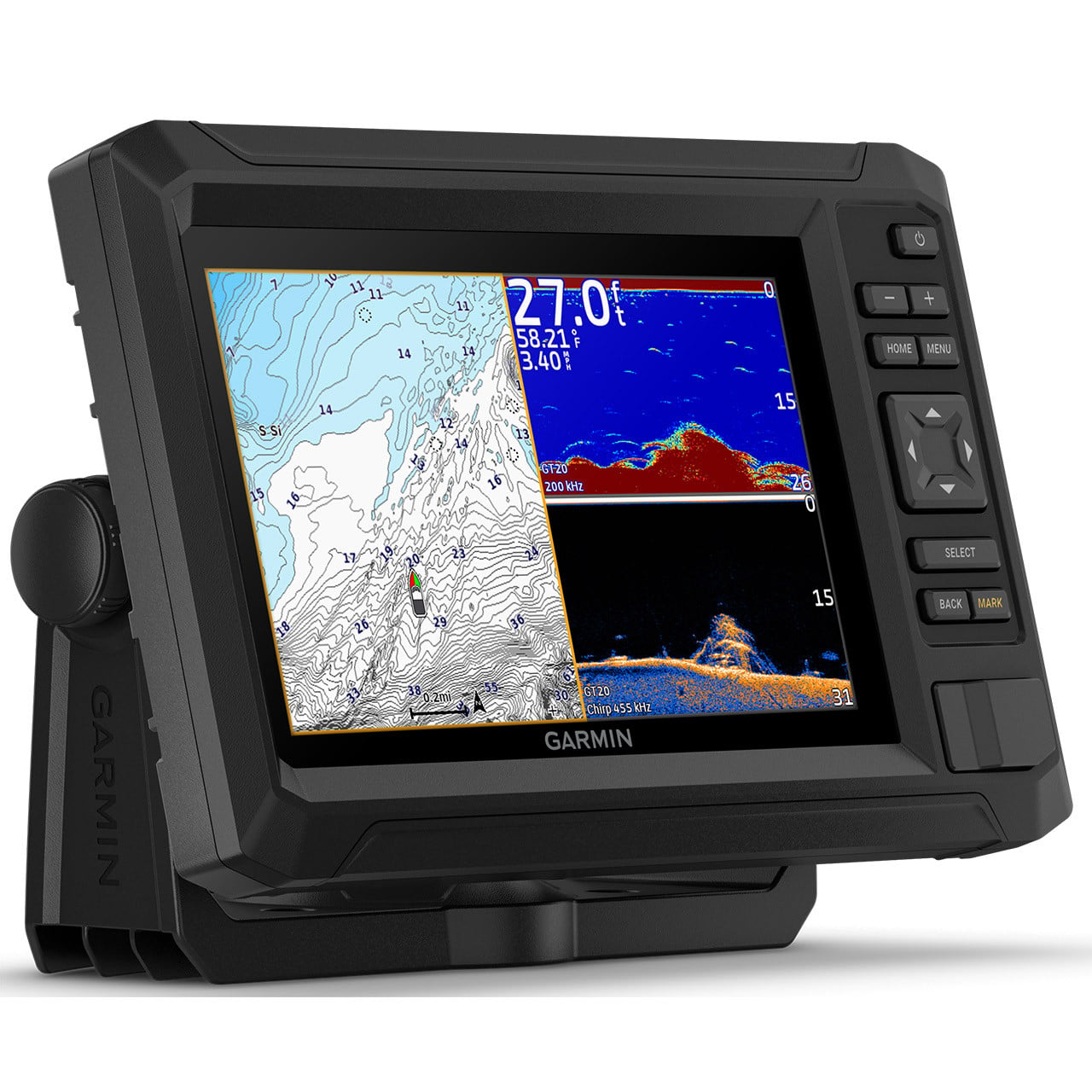 Garmin ECHOMAP UHD2 74cv Navionics+ U.S. Coastal & Great Lakes Mapping multiview