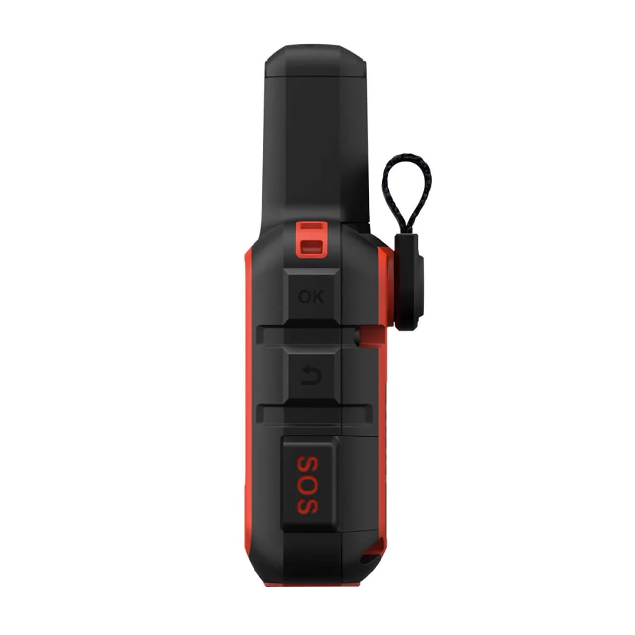 Garmin inReach Mini 2 Satellite Communicator side view showing arrow buttons
