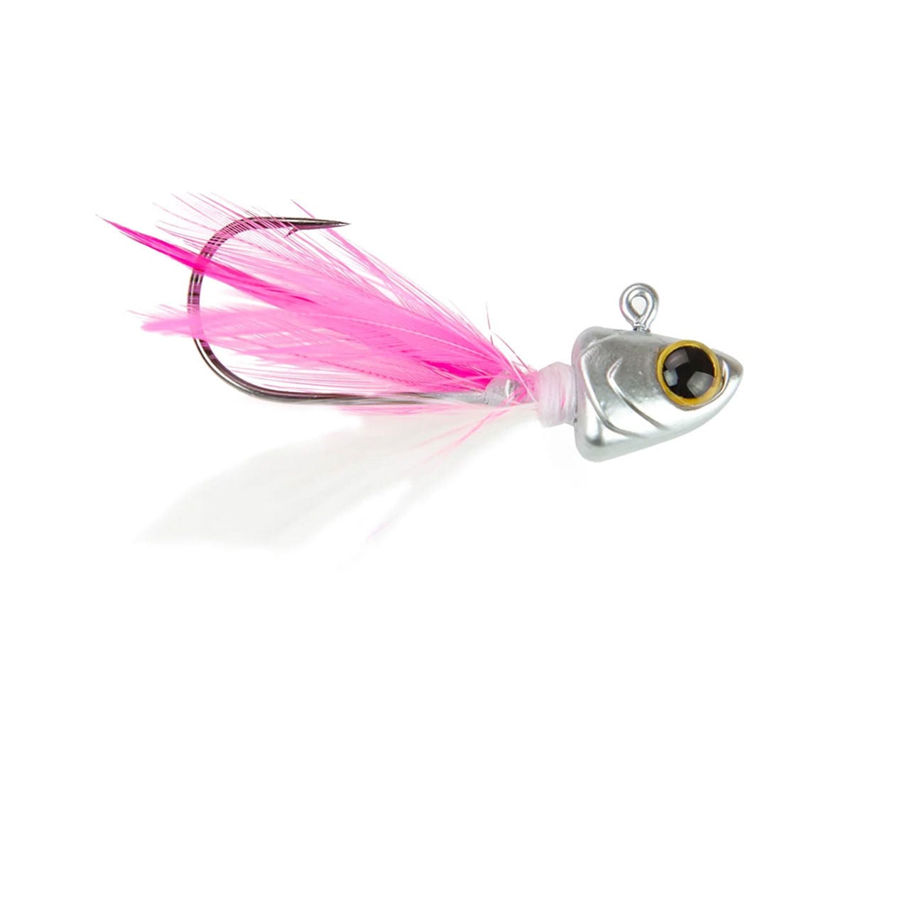 6th Sense Pluck Hair Jig color Gum Minnow