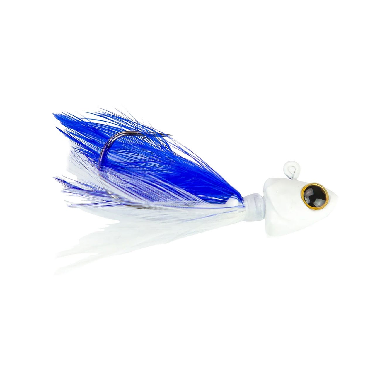6th Sense Pluck Hair Jig color Royal Minnow