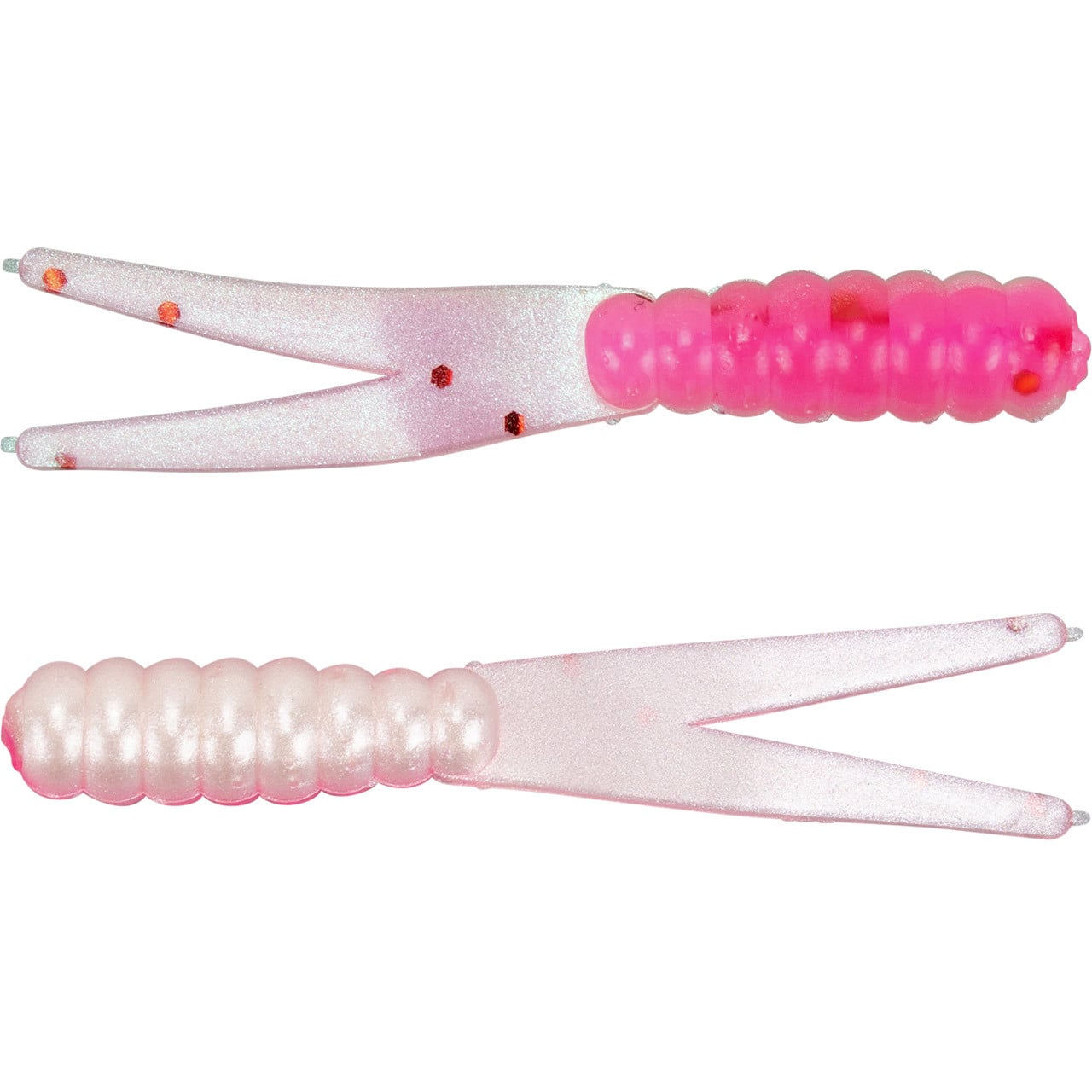 BrushPile Jigs Turbo Soft Bait color Valentine front and back