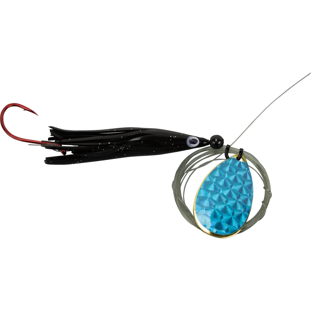 Wicked Lures Wicked Lure color Black Blue