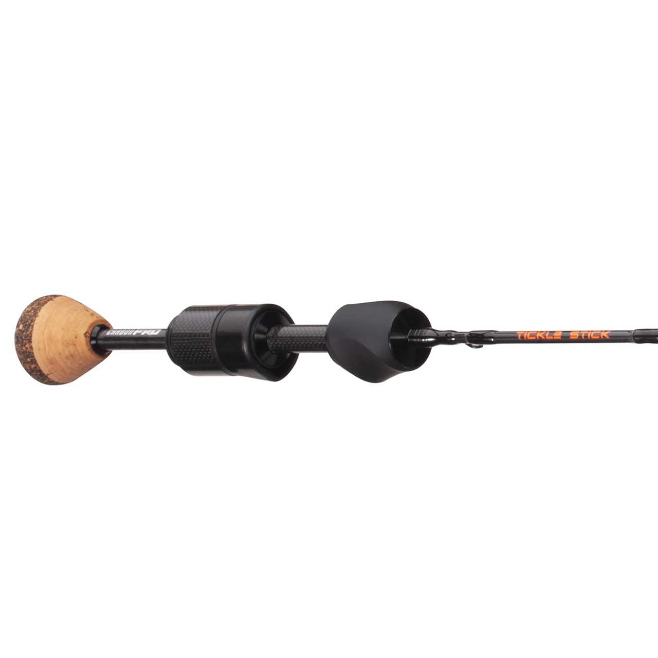 13 Fishing Tickle Stick Carbon Pro Ice Rod custom Evolve reel seat
