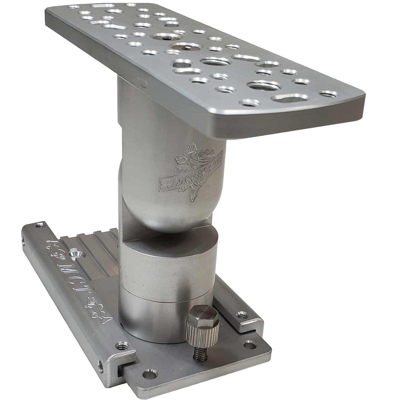 Muddycreek Tackle Electronics Mount Track assembly
