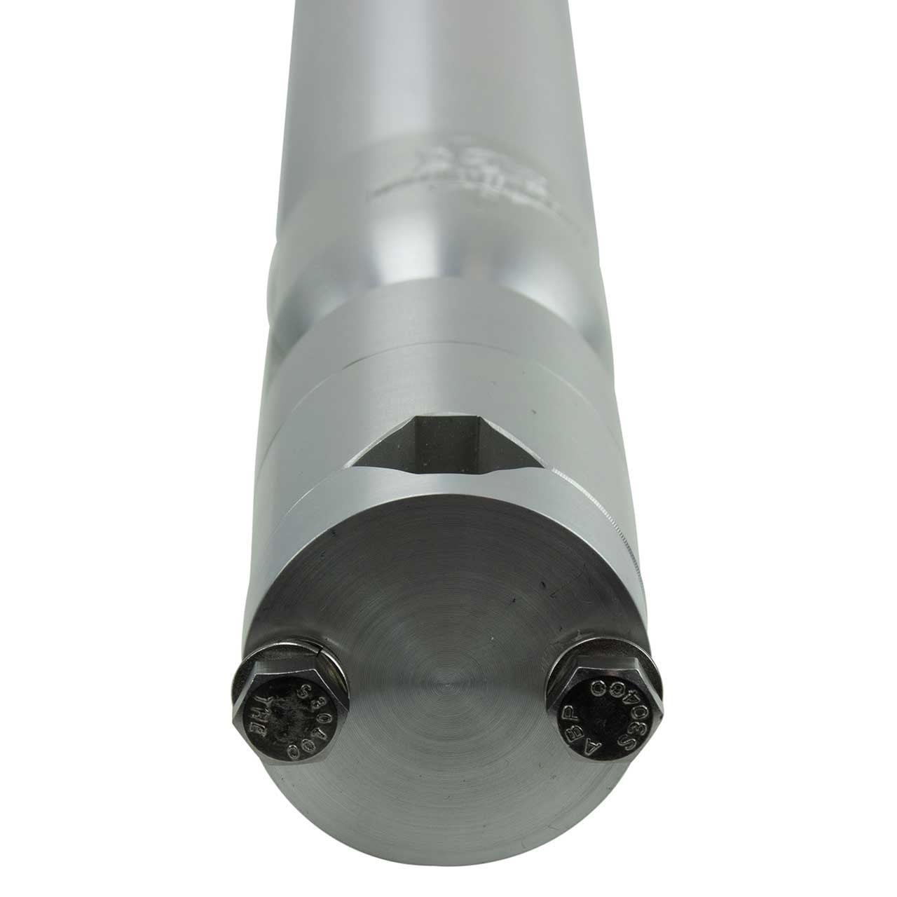 Muddycreek Tackle Single Rod Holder - Rail Mount size Small Vertical bottom view