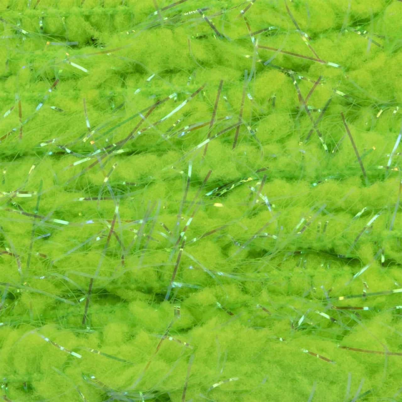 SemperFli Guard Hair Chenille color Fluorescent Green Rhyac