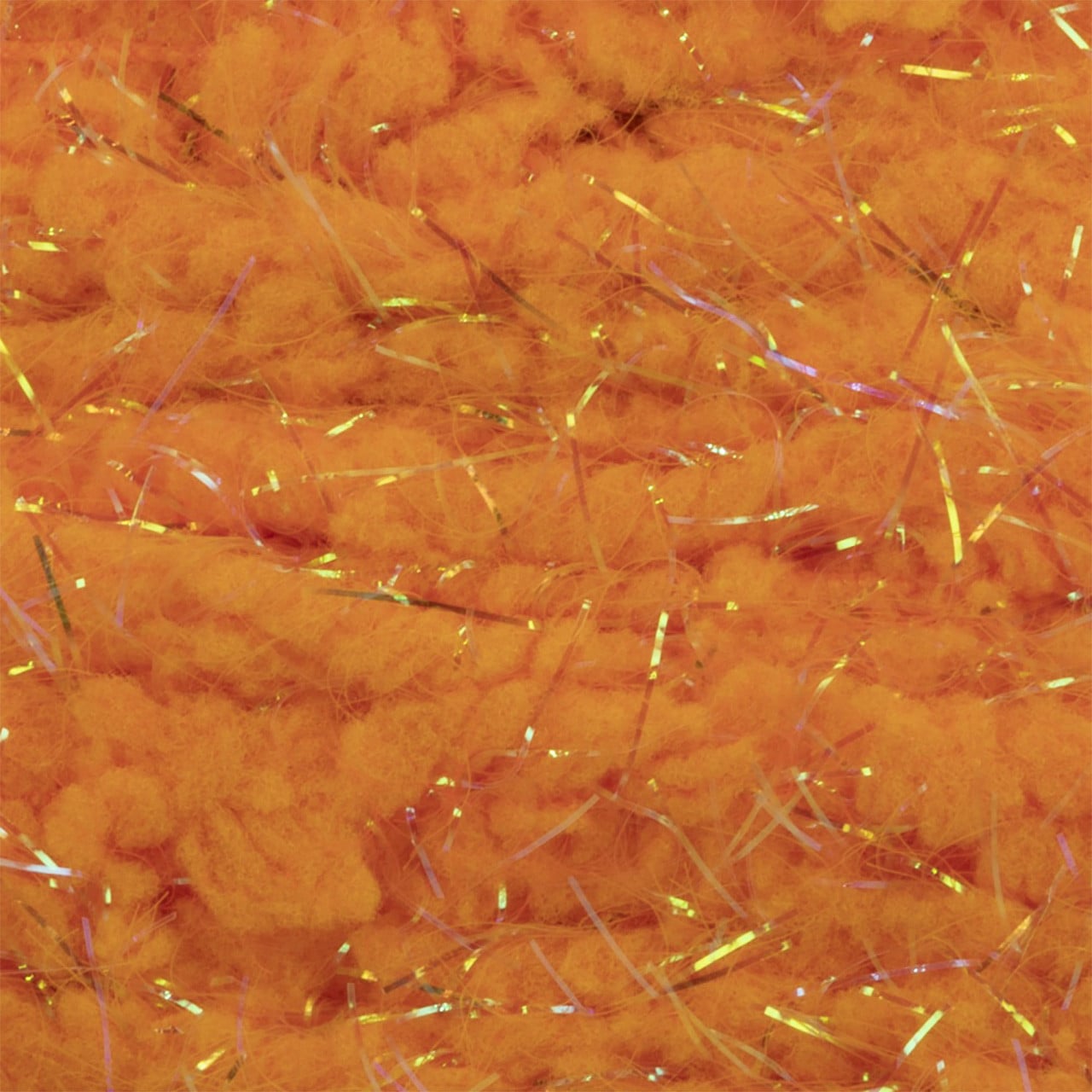 SemperFli Guard Hair Chenille color Fluorescent Orange Sunburst