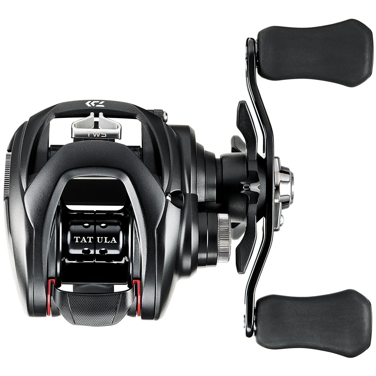 Daiwa Tatula 100 Baitcasting Reel model TATU100H rear view