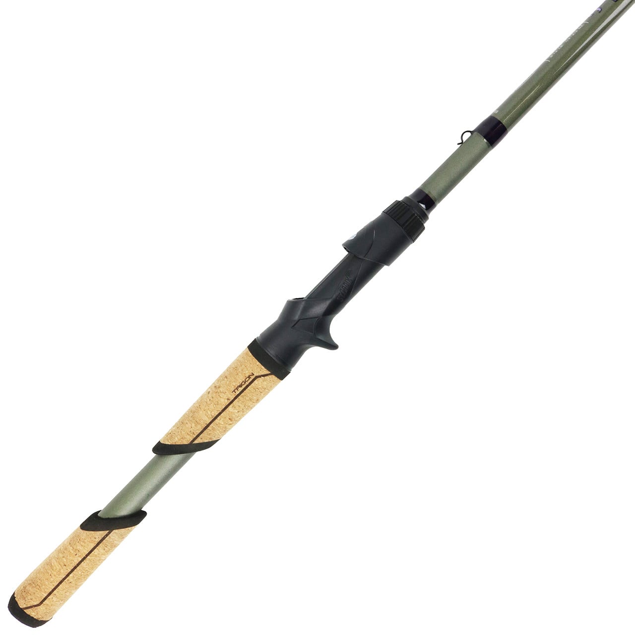St. Croix Mojo Bass Trigon Glass Casting Rod model JOC610MM handle