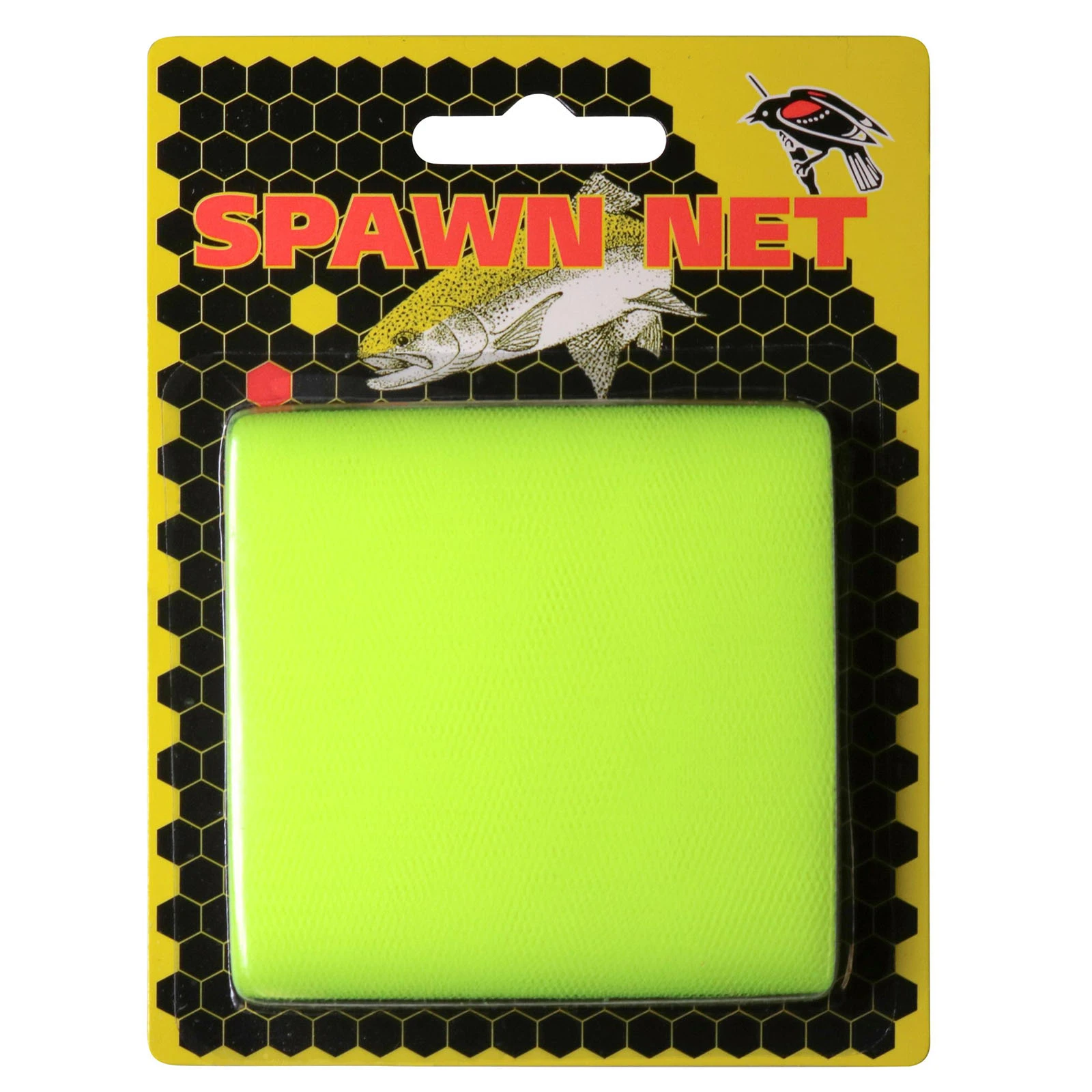 Blackbird by Redwing Tackle Spawn Net in packaging color Chartreuse