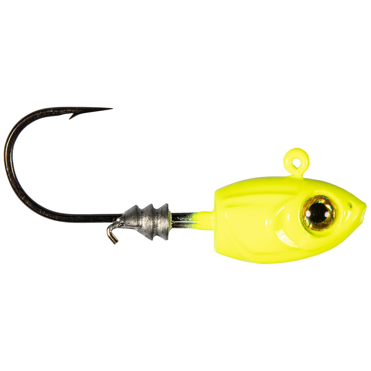 Z-Man Micro Shad Headz color Chartreuse
