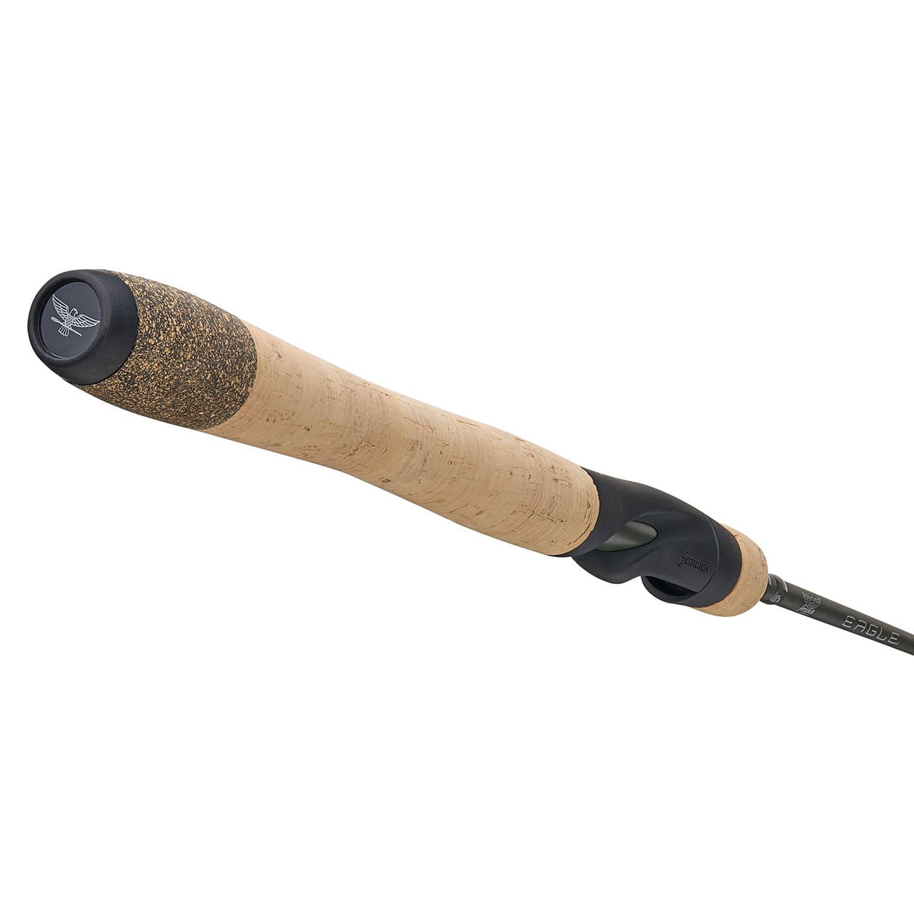 Fenwick Eagle Walleye Spinning Rod close up of butt cap