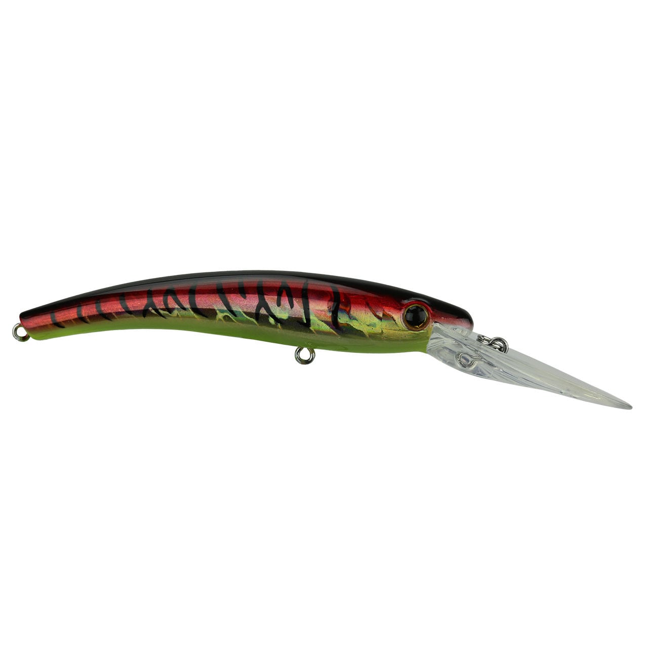 Bill Lewis Precise Walleye Crank Lite color Red Tiger
