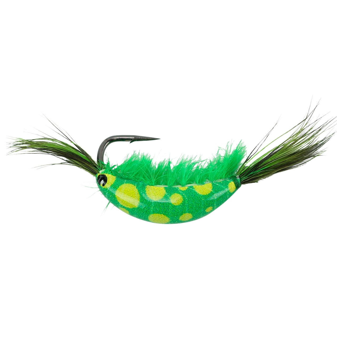 Kenders Tungsten Akua Wonderbread Shrimp Jig color Green Wonderbread